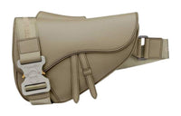 DIOR Grained Calfskin Saddle Bag Shoulder Bag Crossbody Bag Regular Men's Brown
