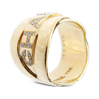 CHANEL 2000 18kt Yellow Gold Ring