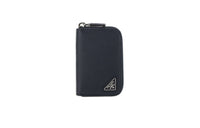 PRADA Leather Wallet Men's Blue