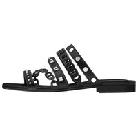 HERMES Slip Resistant Slide Slippers Women's Black