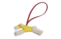 HERMES Pendants Unisex Yellow