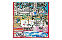 HERMES Silk Scarves Women's Red