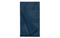 HERMES Knit Scarves Men's Dark Blue