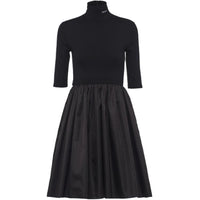 PRADA FW21 Short-Sleeved Dresses Women's Black
