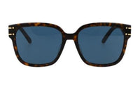 DIOR Square Sunglasses Women's Tortoiseshell