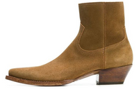 SAINT LAURENT Lukas Ankle Boots Men's Brown