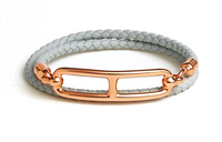 HERMES Bangles Women's Rose Gold