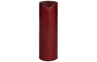 CELINE Lizard Skin Storage Bag Women's Ruby Color
