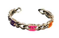 CHANEL Alloy Bangles Unisex Gold