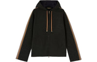 Loro Piana The Suitcase Stripe Bomber Jacket Jackets Coats Women's Black