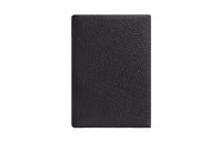 HERMES Calvi Epsom Calfskin Wallets Card Holders Unisex 88 Graphite Graphite Gray