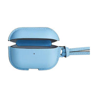 HERMES Swift Leather AirPods Pro Protective Case Earphone Case Unisex Sky Blue
