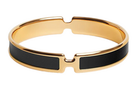 HERMES Cow Leather Wristbands Women's