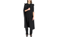PRADA Trench Coats Women's Black