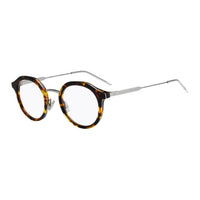 DIOR Round Eyeglass Frames Men's Tortoiseshell