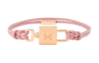 LOUIS VUITTON M8819F Lv Padlock Bracelet