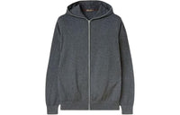 Loro Piana Hood Leasure Bomber Jackets & Coats Men's Gray