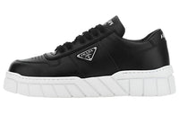 PRADA Leather Sneakers 'Black'