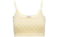 MIU MIU Camisoles Women's Cream