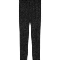 CELINE Mods Pants With Rhinestones In Double face Wool