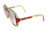 DIOR Acrylic Oval Sunglasses Women's Gold