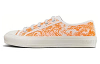 DIOR Walk'n'Dior Stylish Skateboarding Shoes Women's Bright Orange
