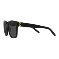 SAINT LAURENT Acetate Square Sunglasses Women's Black