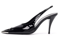SAINT LAURENT Vesper Slim Heel High Heels Women's Black