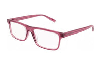 SAINT LAURENT Plastic Square Eyeglass Frames Men's Pink