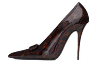 SAINT LAURENT Sue 110mm Tortoiseshell-effect Pumps