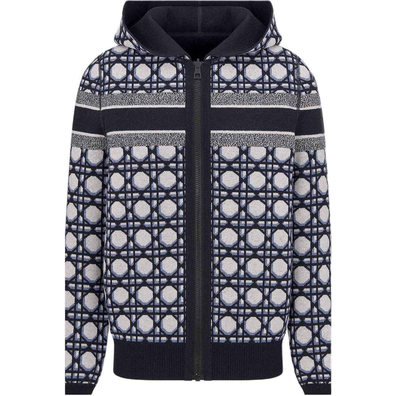 DIOR FW24 Cashmere Sweater Women's Blue