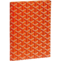GOYARD Canvas With Calfskin File Organizer Storage Bag Unisex Orange