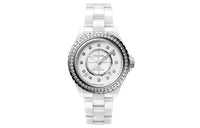 CHANEL Wrist Watch Automatic Mechanical Movement Ceramic Stainless Steel Strap 38mm White Dial Women's Watch