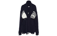 MIU MIU FW22 Knitwear Women's Marine Blue