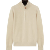 Loro Piana FW24 Cashmere Sweater Men's Cream