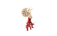 DIOR Earrings Women's Gold