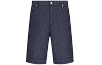 DIOR Quarterly New Products Casual Shorts Men Dark Blue