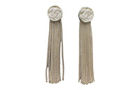 CHANEL Alloy Earrings Women's Gold