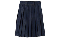MIU MIU Casual Long Skirts Women's Blue