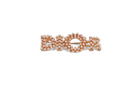 DIOR Brass Brooches Women's Gold