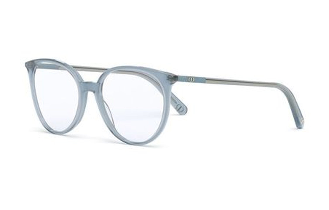 DIOR - Round Eyeglass Frames Women's Light Blue