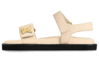 LOUIS VUITTON LV Sunset Strap Sandals Women's Beige Black