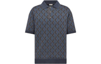 DIOR SS23 Polo Shirt Men's Blue Gray