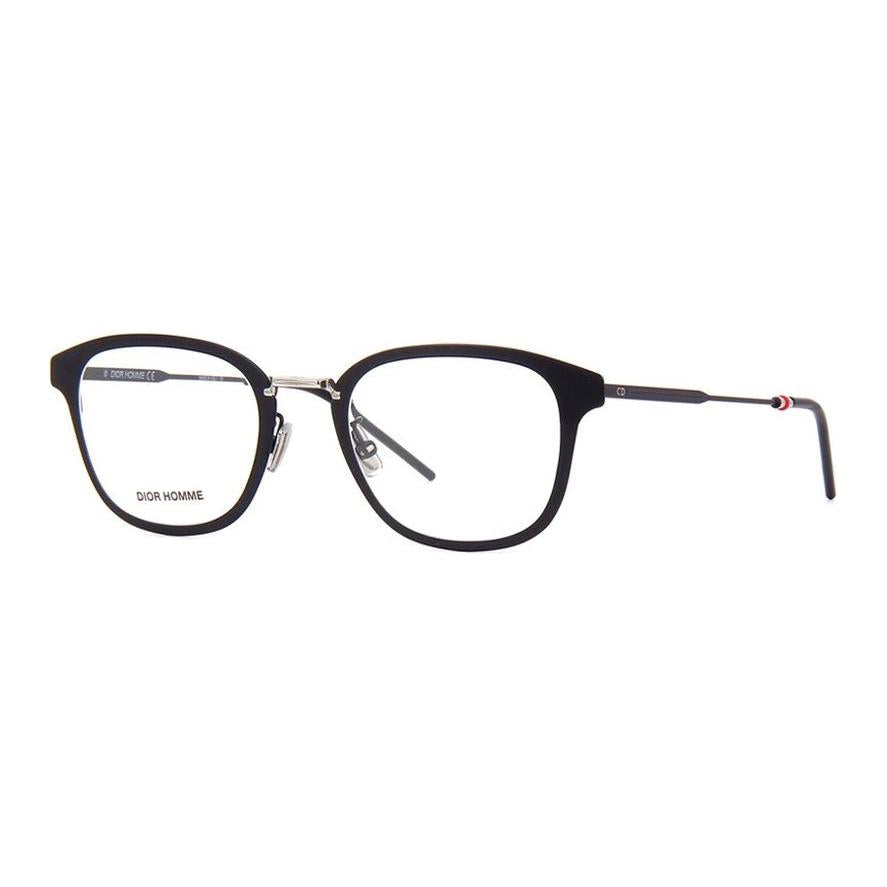 DIOR Irregular Shape Eyeglass Frames Unisex Black