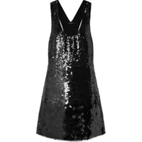 LOUIS VUITTON Sleeveless Dress Women's Black