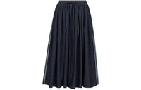 DIOR SS22 Denim Long Skirt Women's Blue