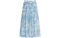 DIOR Dior Quarterly New Products Casual Long Skirts Women's Blue