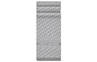 DIOR Oblique Knit Scarves Unisex Gray