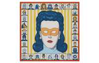HERMES Silk Scarf Women's Multicolor