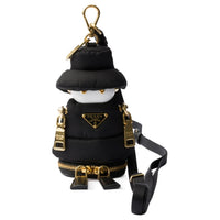 PRADA Fabric Pendants Women's Black